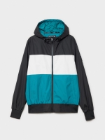 %Pto% Lightweight hooded jacket black