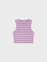 %Pto% Crop top without stripes mauve
