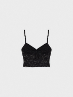 %Pto% Strapless top blonde black