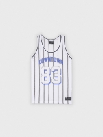 %Pto% Camiseta Downtown 83 branco