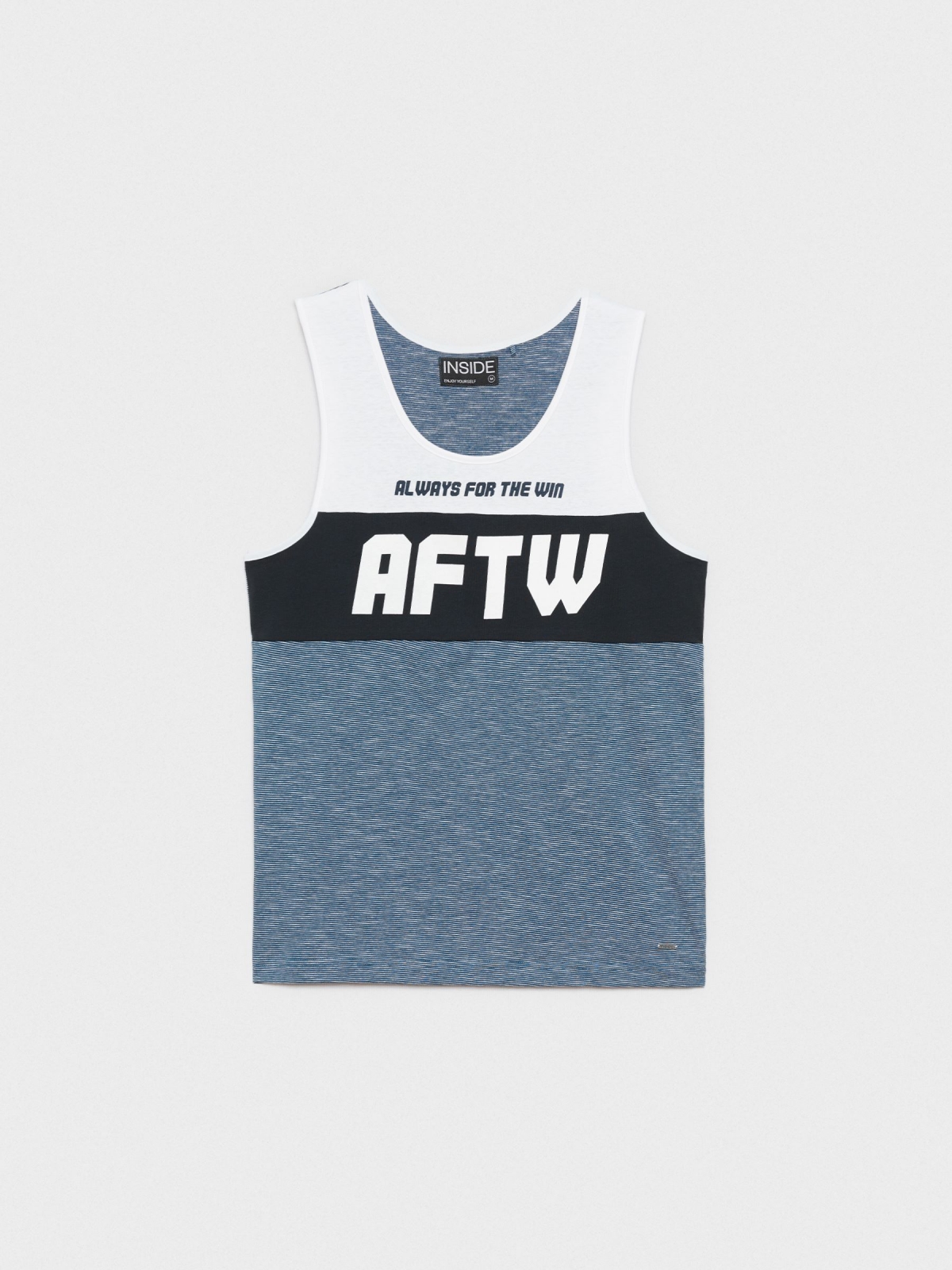  AFTW tank top blue