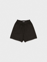 %Pto% Shorts de cintura elástica negro