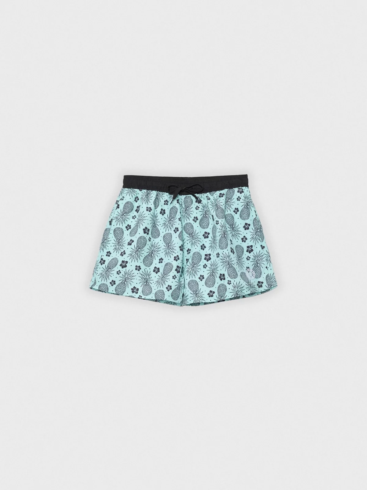  Bañador miniprint piñas verde