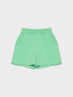 %Pto% Shorts verde felpa menta