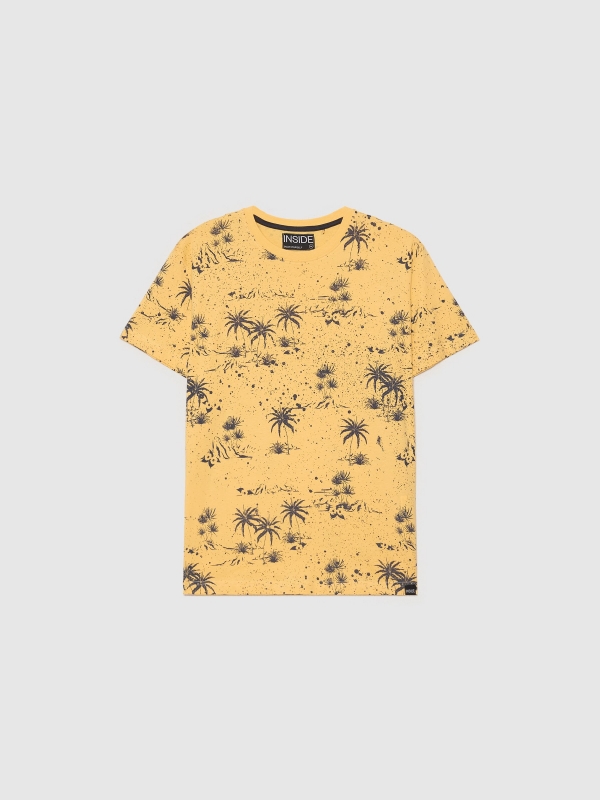  Palms T-shirt yellow