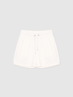 %Pto% Calções de desporto normais off white