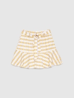 %Pto% Falda pantalón geométrica volante multicolor