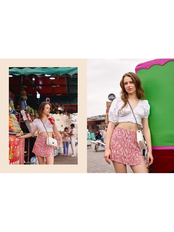  Blusa suíça bordada off white