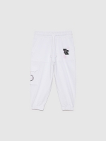 %Pto% Calça jogger com bolsos branco