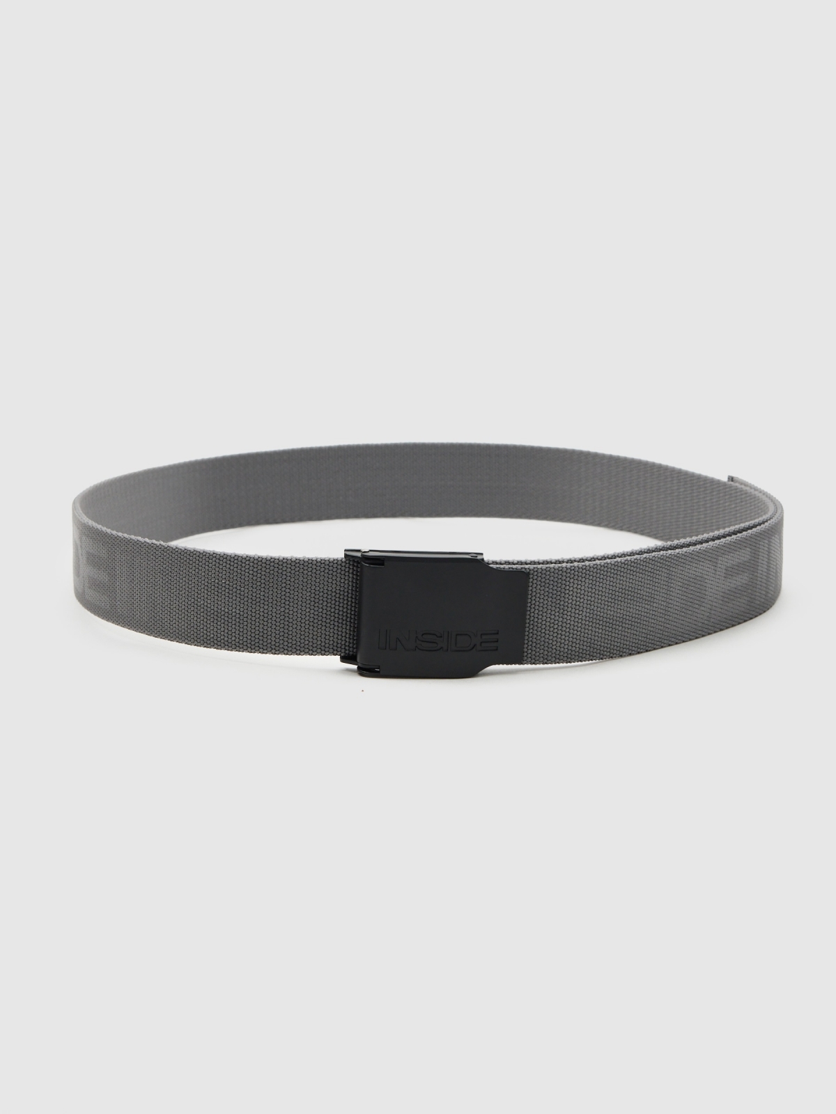 Logo canvas belt grey