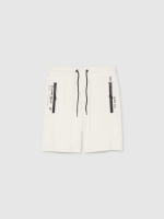 %Pto% Bermuda jogger deportiva gris claro