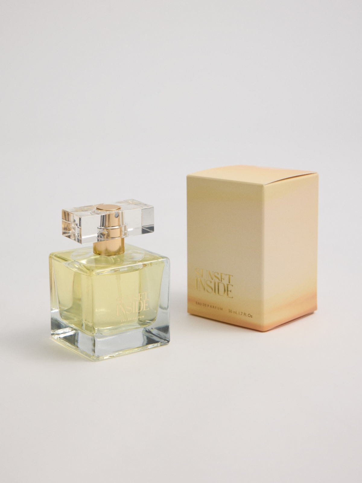 Perfume Inside Sunset transparente envase