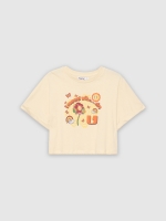 %Pto% Vitamin crop top sand front view