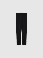 %Pto% Legging ponto com abertura preto preto vista frontal