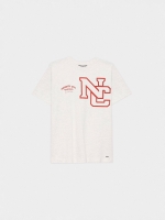 %Pto% University NC T-shirt grey front view