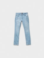 %Pto% Jeans slim azul claro azul oscuro vista frontal