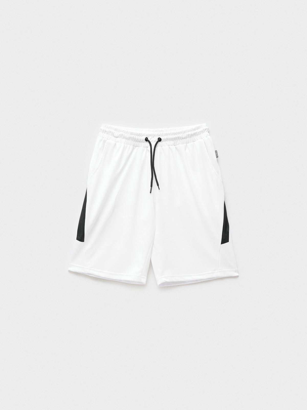  Camouflage Bermuda shorts white front view