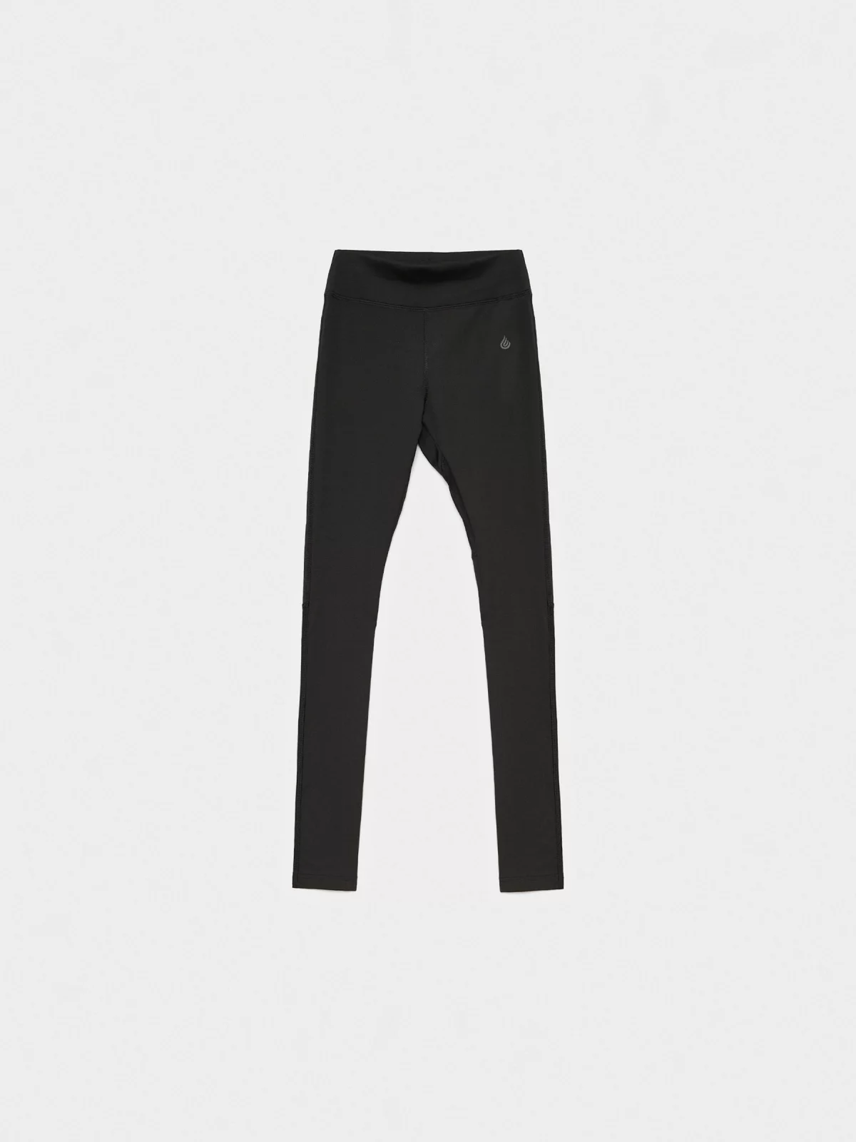  Leggings mesh details black front view