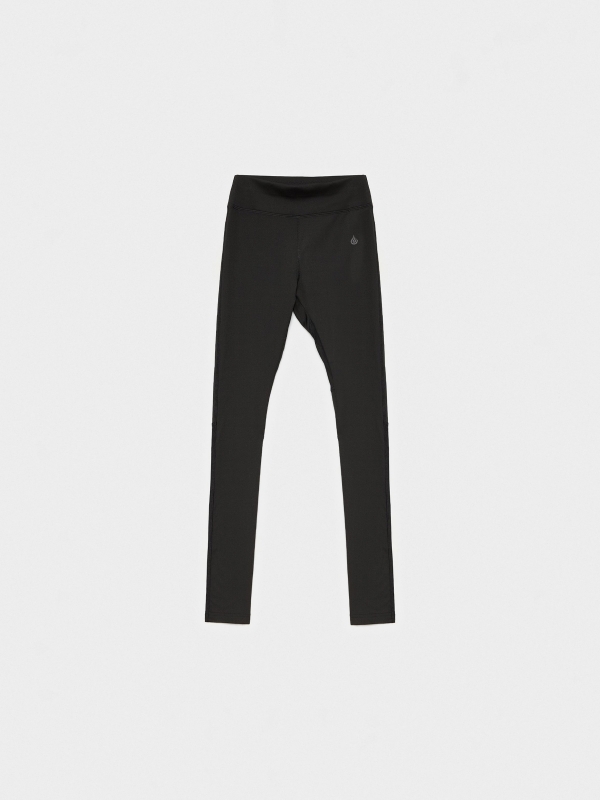  Leggings detalles mesh negro vista frontal