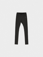 %Pto% Leggings detalles mesh negro vista frontal