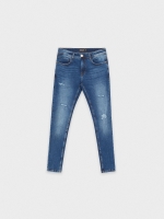 %Pto% Jeans super slim azul vista frontal