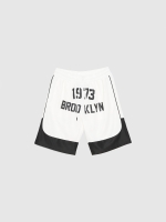 %Pto% Bermuda jogger Brooklyn branco vista frontal