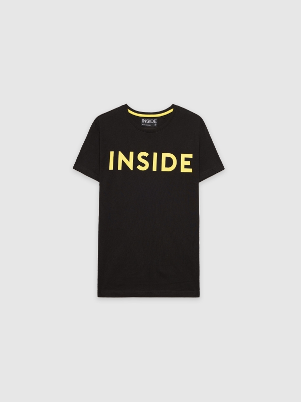 Camiseta End is near blanco vista media frontal