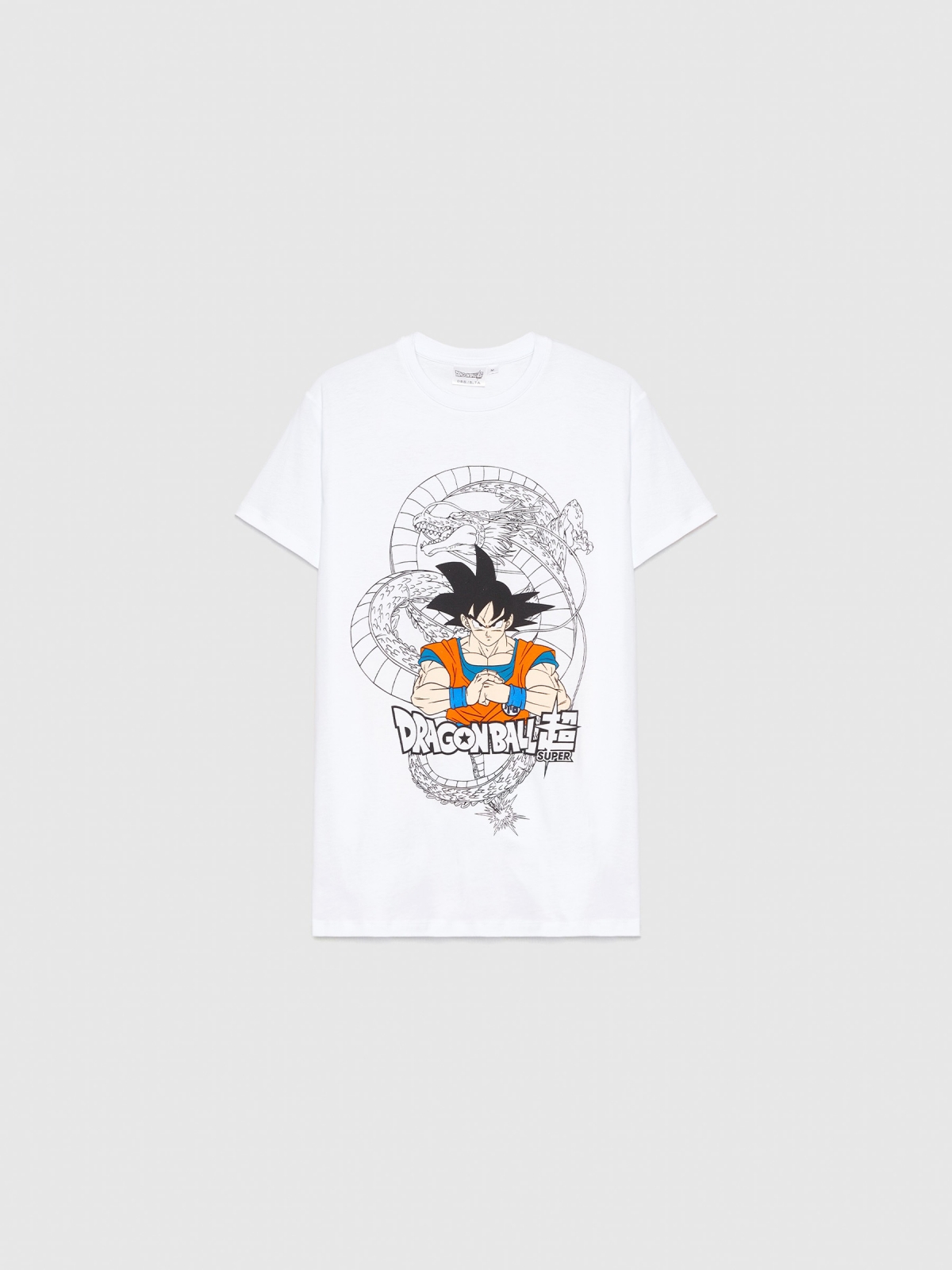  Dragon Ball Super t-shirt white front view