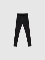 %Pto% Leggings detalle malla negro vista frontal