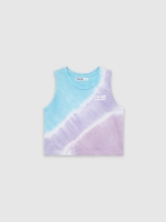 %Pto% Camiseta tie dye sin mangas multicolor vista frontal