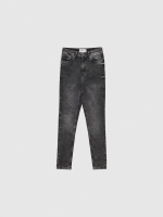 %Pto% Jeans skinny push up negro vista frontal