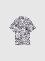 %Pto% Camisa mandalas negro vista frontal