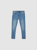 %Pto% Jeans skinny desgastados azul vista frontal