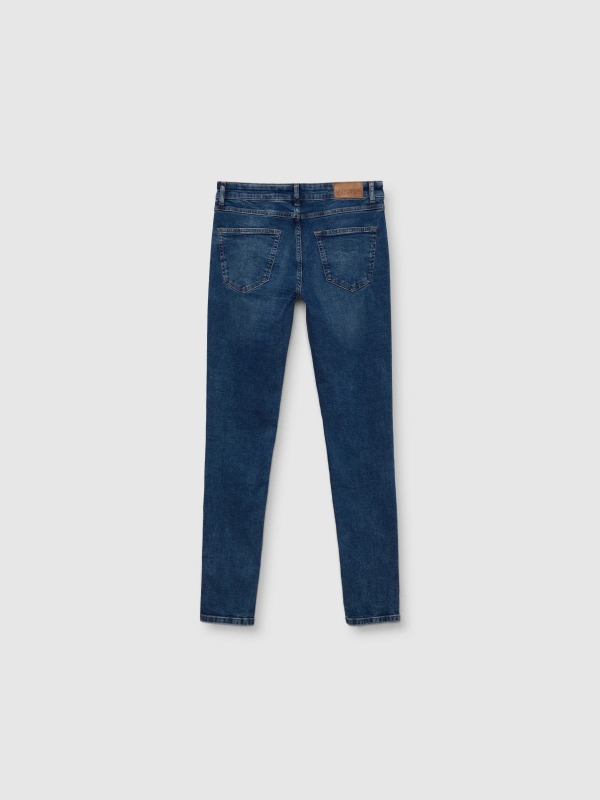 Jeans SuperSlim azul vista trasera