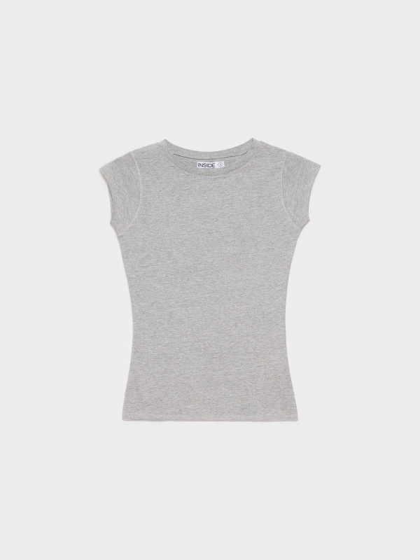  Basic short-sleeved T-shirt grey