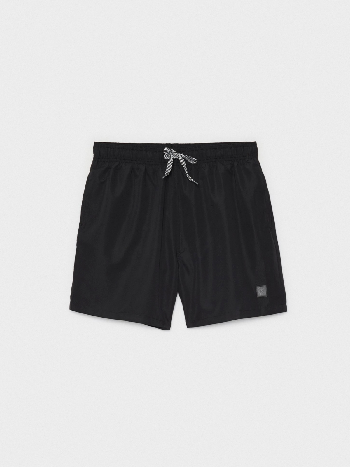  Basic swimsuit with pockets black front view