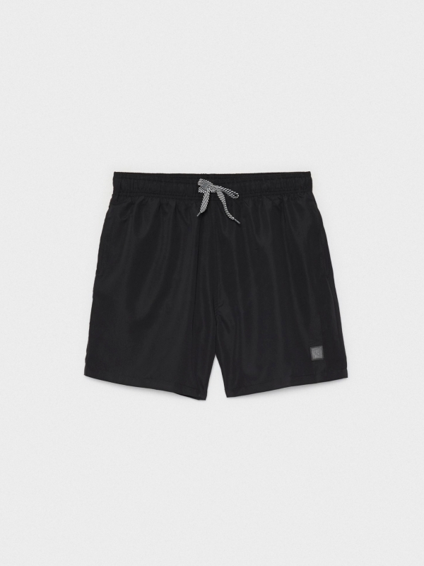  Basic swimsuit with pockets black front view