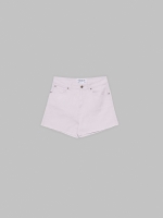 %Pto% Five-pocket twill shorts mauve