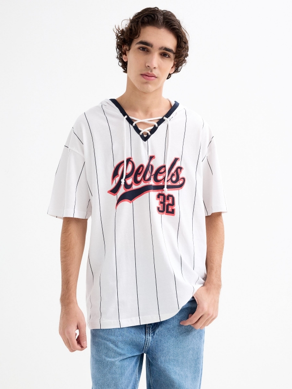 Camiseta manga corta capucha Rebels