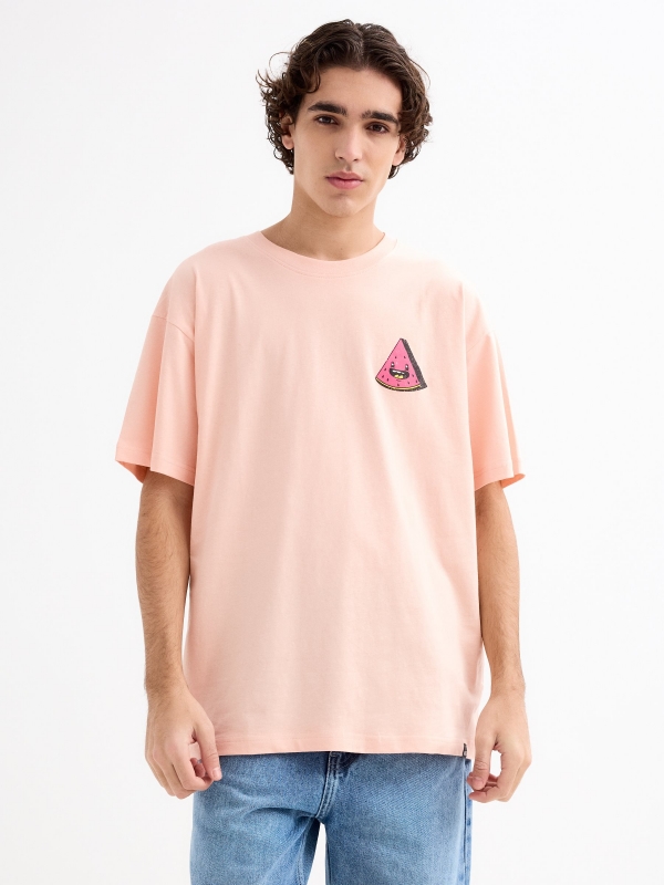 Camiseta manga curta Melancia