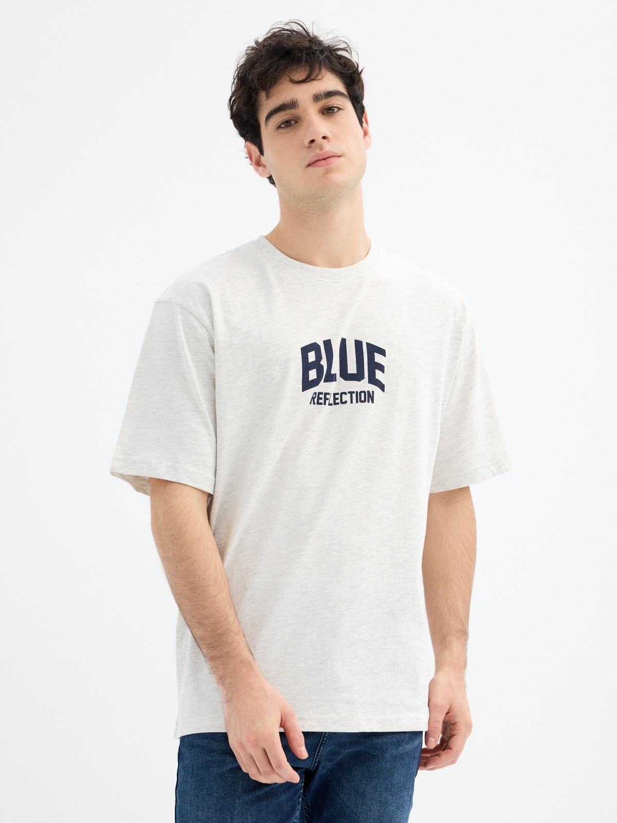 Short sleeve t-shirt Blue Reflection