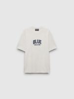 %Pto% Camiseta manga corta Blue Reflection melange claro vista frontal
