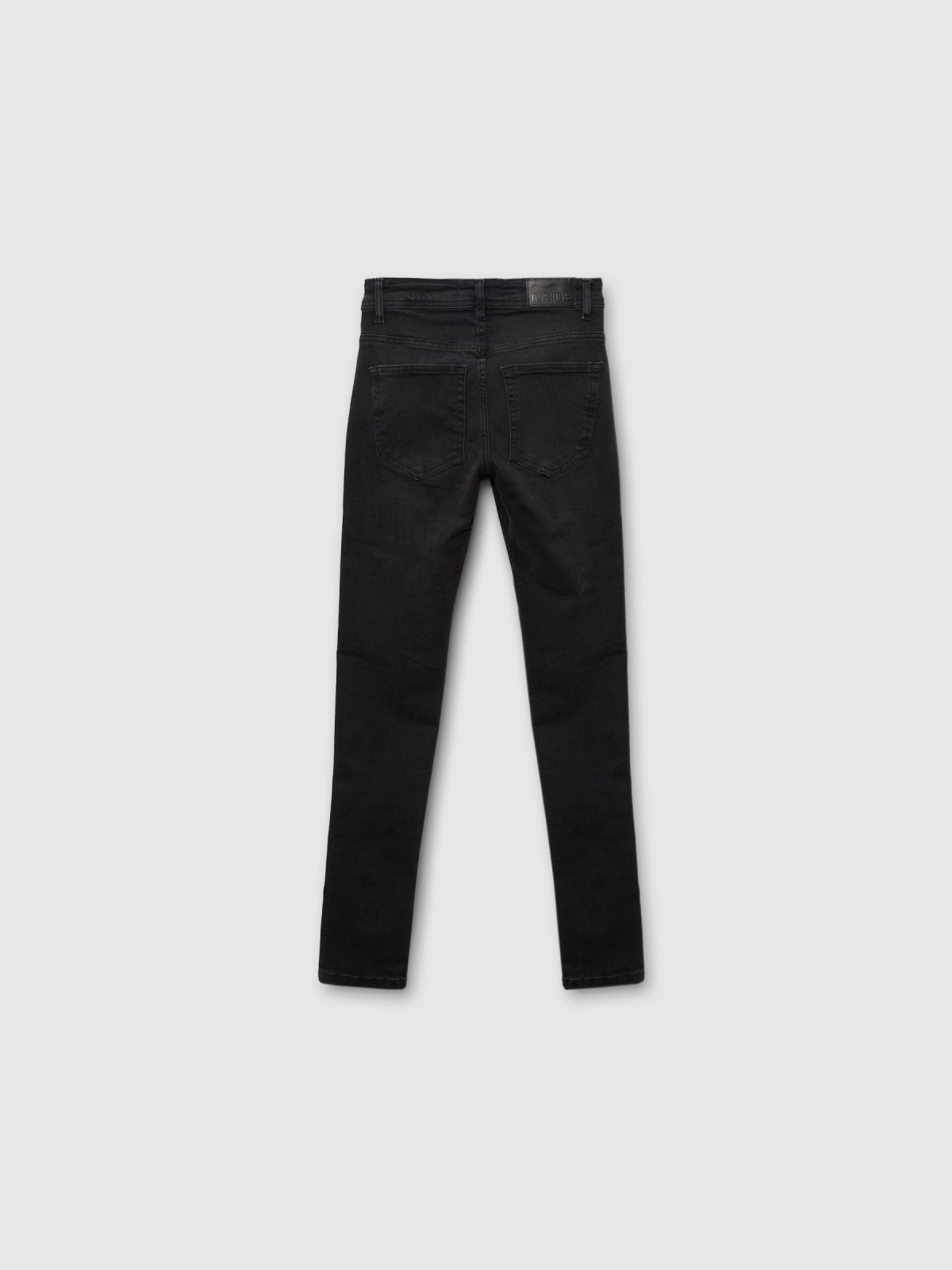 Jeans Skinny negros negro vista trasera