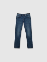 %Pto% Jeans regular tejido denim azul vista frontal