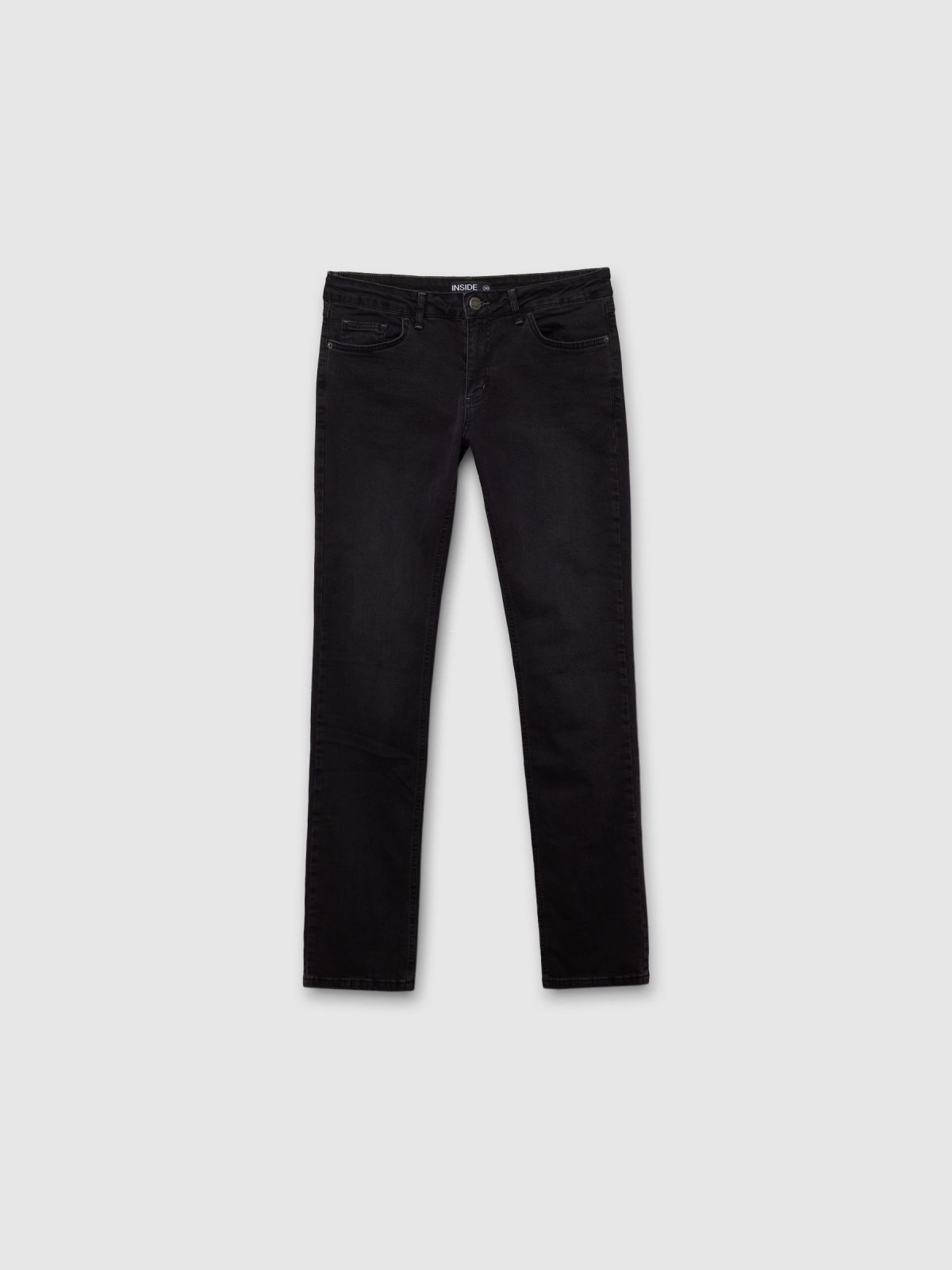  Basic jeans black front view