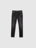 %Pto% Basic jeans dark grey front view