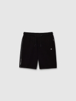 %Pto% Bermudas Jogger Felpa negro negro vista frontal