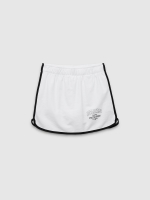 %Pto% Falda pantalón sport Paris blanco vista frontal