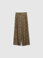 %Pto% Pantalón fluido animal print multicolor vista frontal