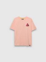 %Pto% Short sleeve watermelon t-shirt peach front view